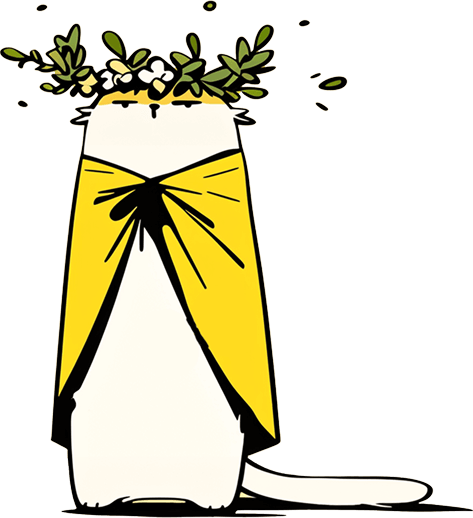 Token Cat illustration